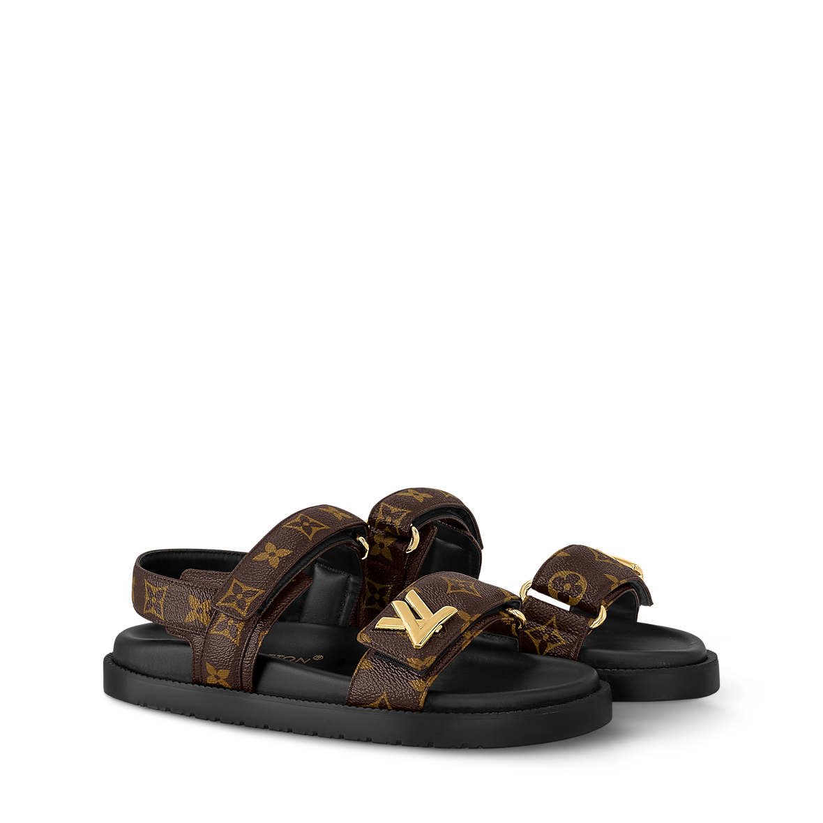 LV Sunset Flat Comfort Sandal Louis Vuitton