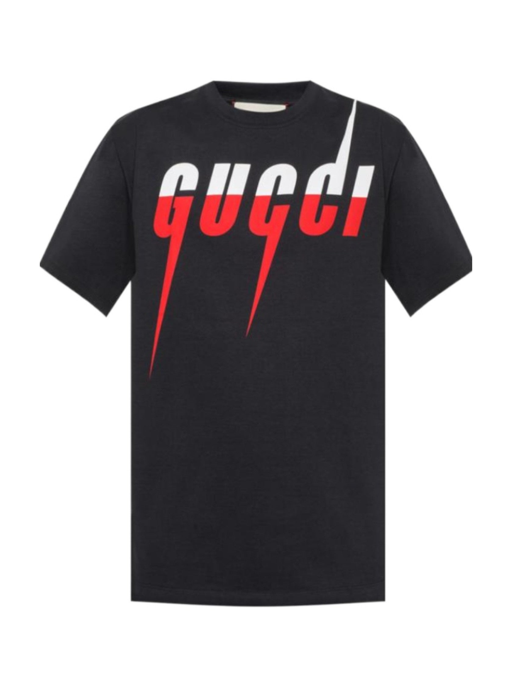 GucciBlade Printing Short Sleeve Black