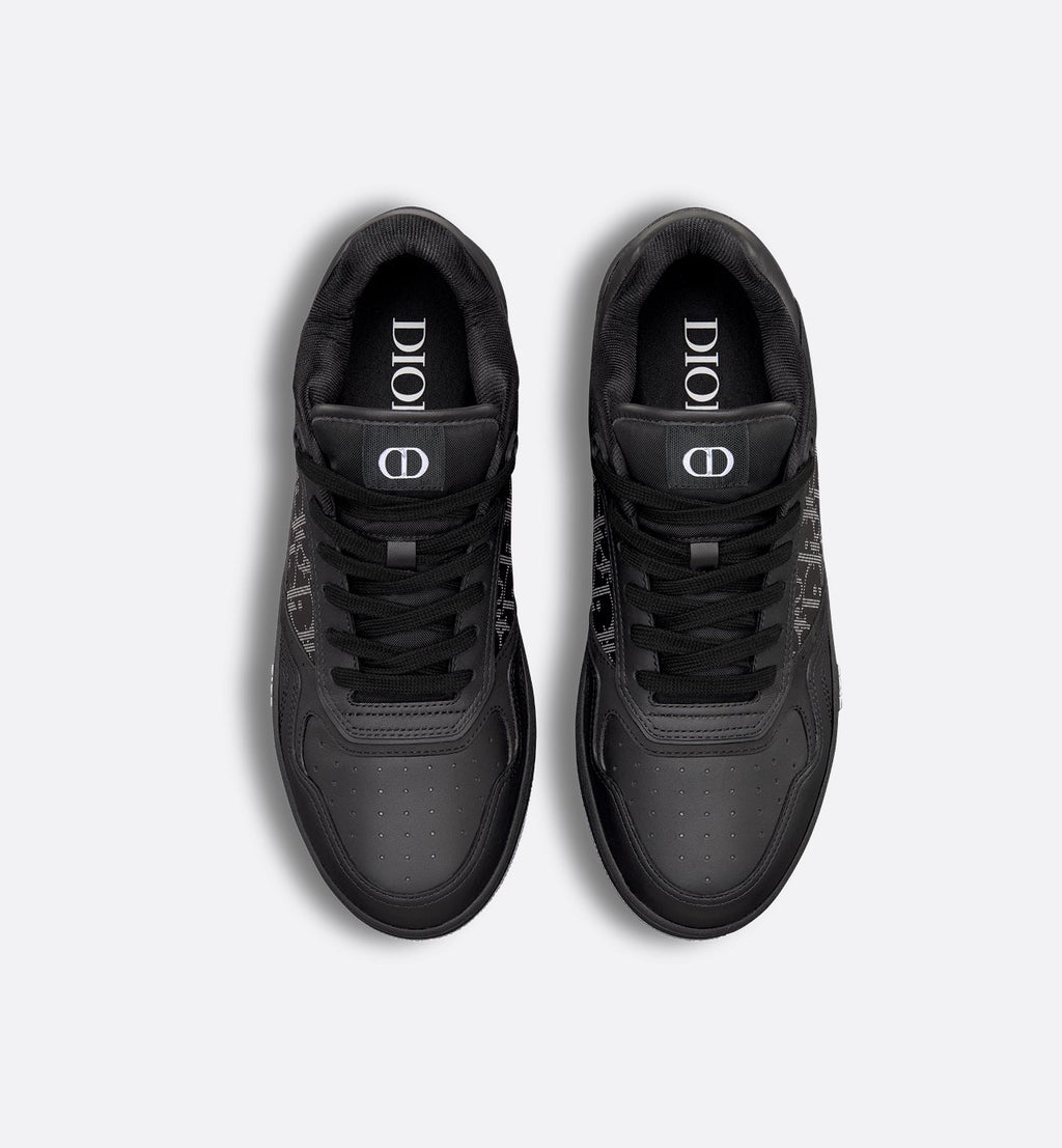 Dior B27 Uptown Low-Top Sneaker
Black Smooth Calfskin, Black Suede and Black Dior Oblique Galaxy Leather