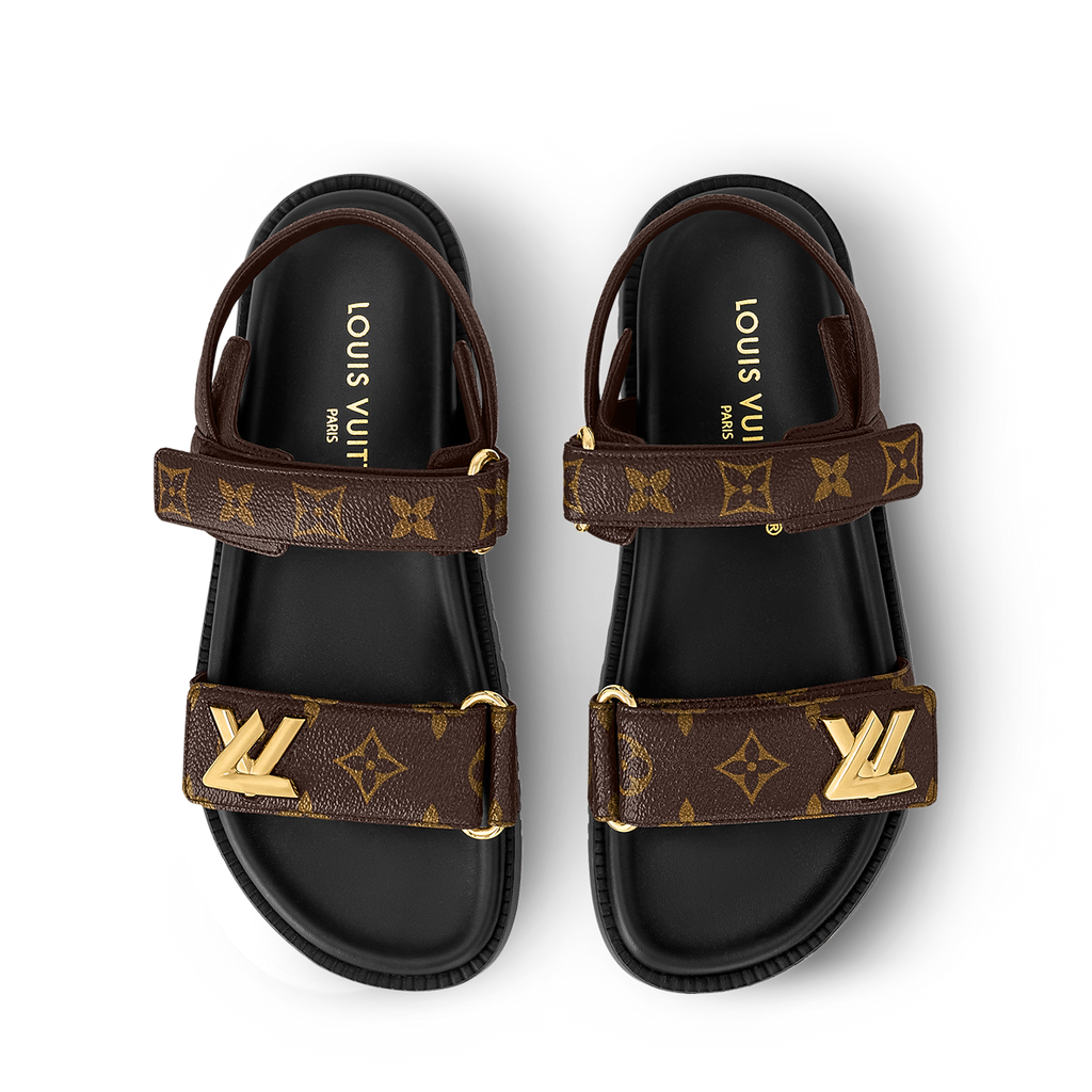 LV Sunset Flat Comfort Sandal Louis Vuitton