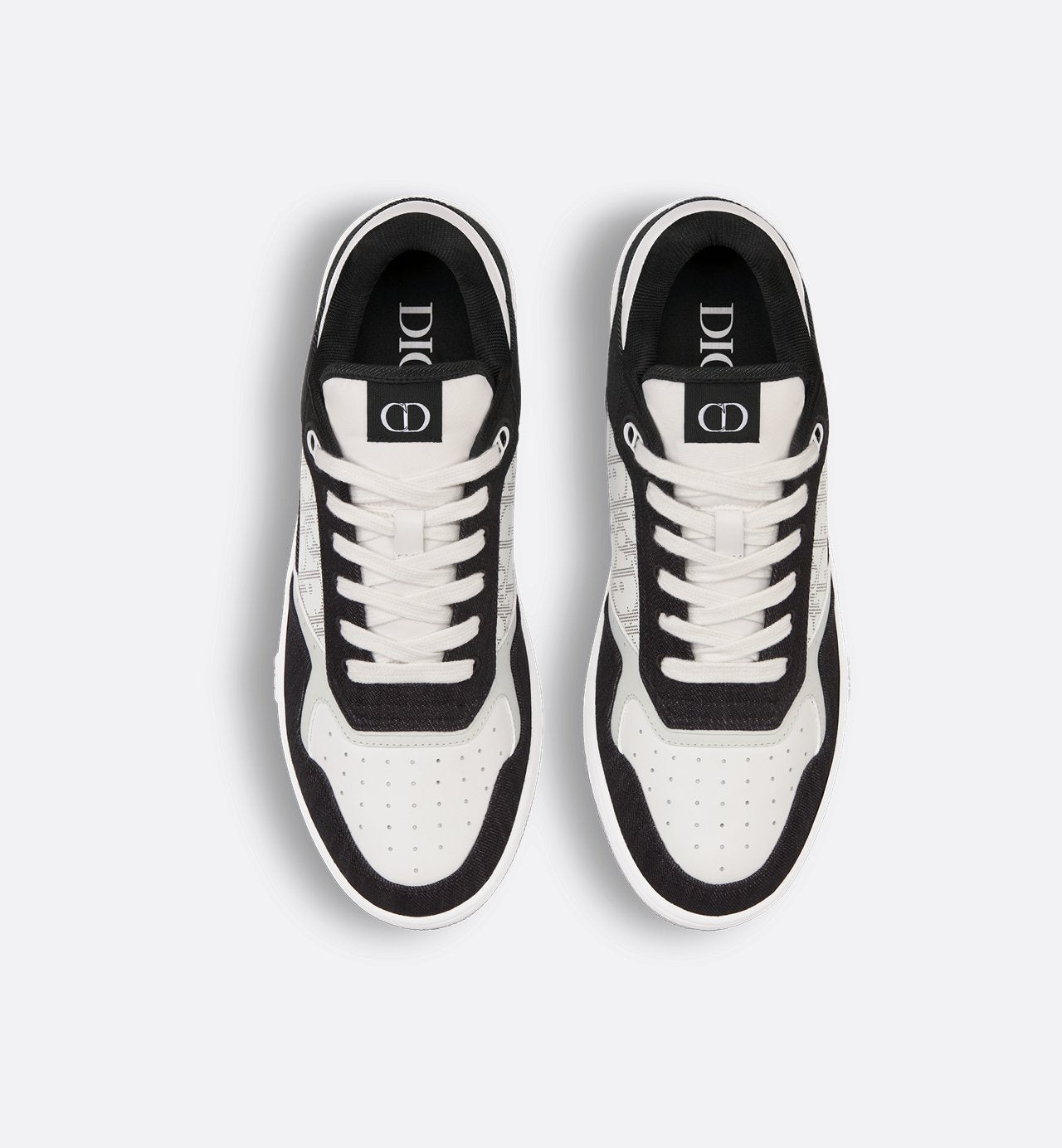 Dior B27 Uptown Low-Top Sneaker
White Smooth Calfskin, Black Denim and White Dior Oblique Galaxy Leather