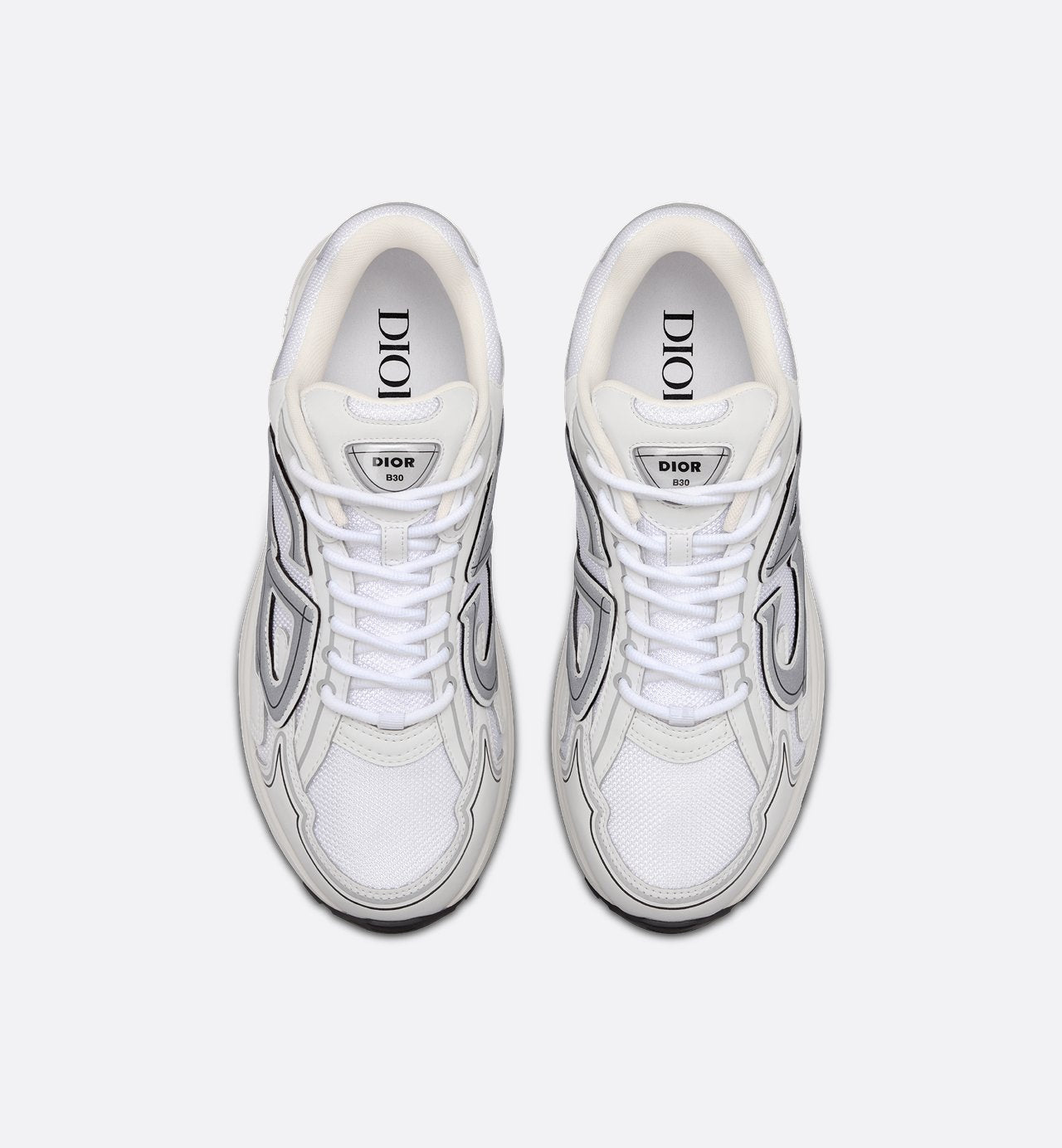 B30 Countdown Sneaker
White Technical Mesh and White Technical Fabric