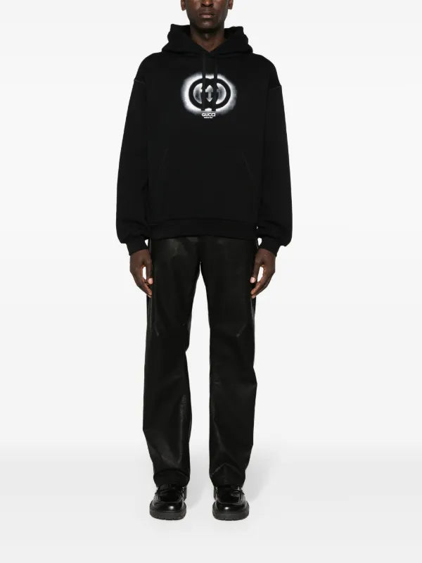 Gucci
logo-printed cotton hoodie