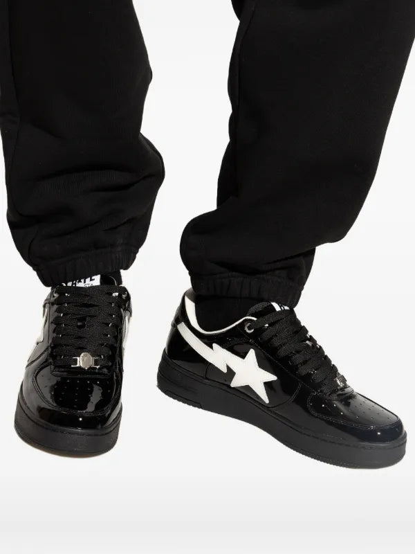 A BATHING APE®
STA #2 patent leather sneakers