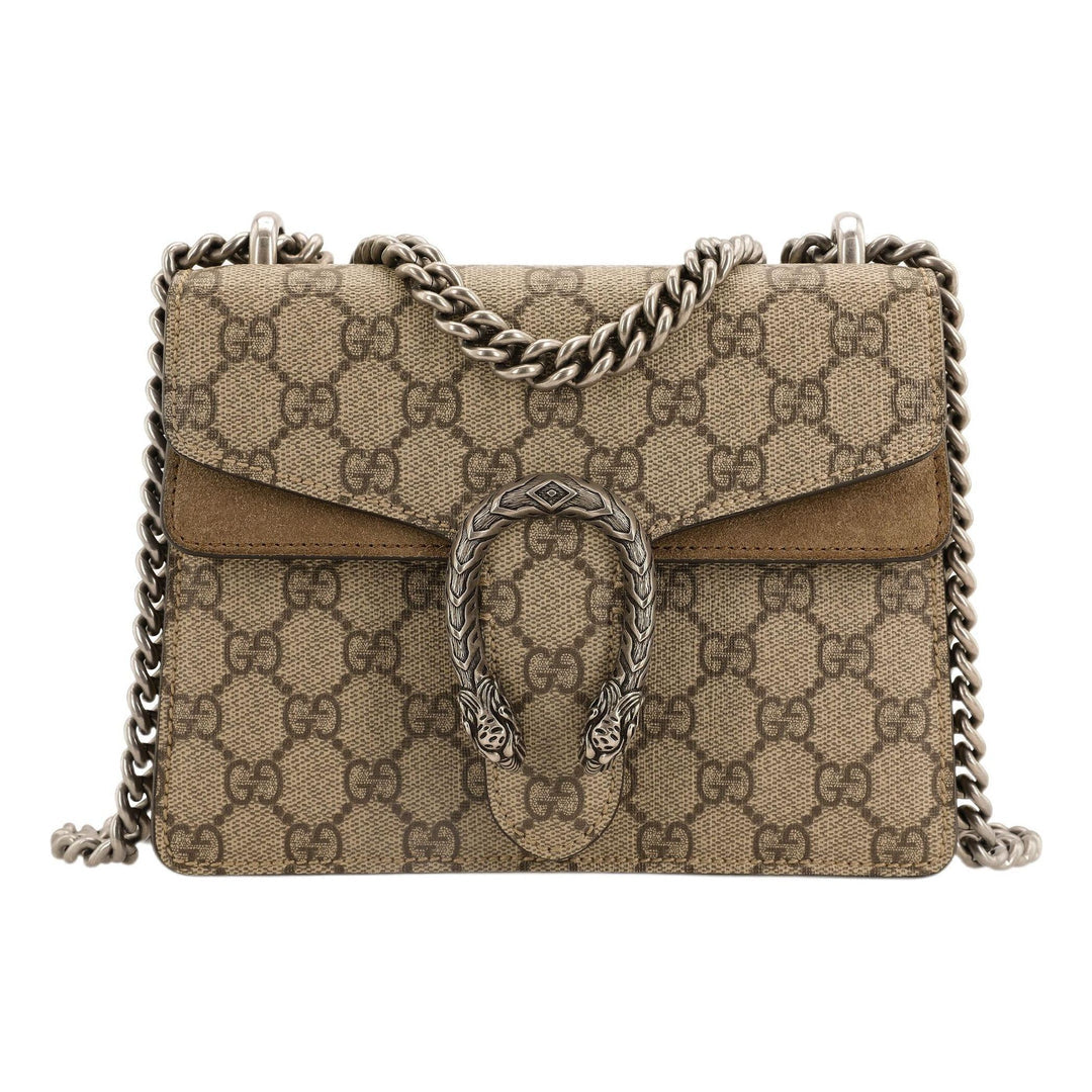 Gucci(WMNS) Dionysus GG Supreme Mini Bag Beige/Ebony