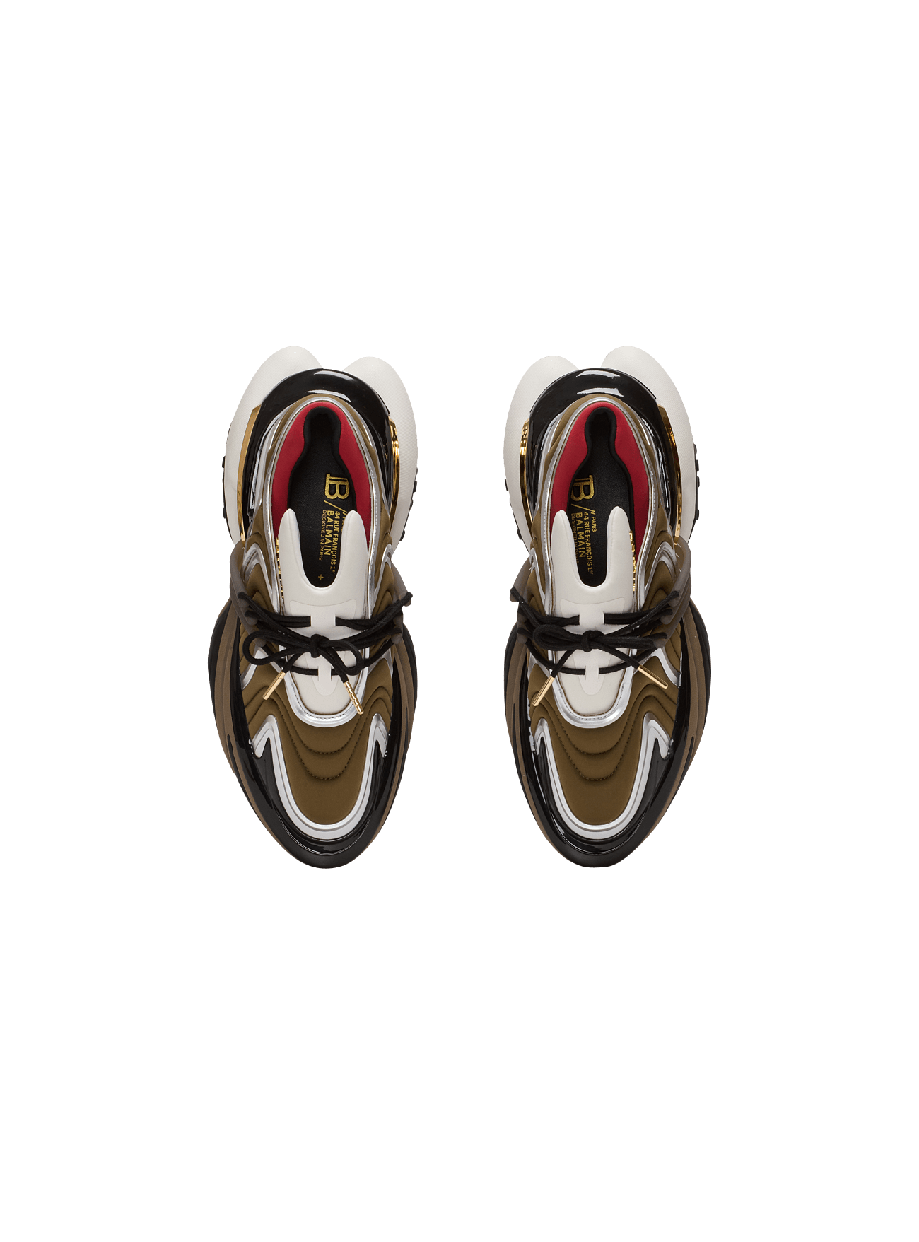 Balmain Unicorn Wave trainers in neoprene