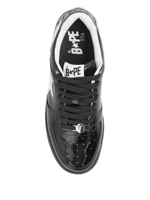 A BATHING APE®
STA #2 patent leather sneakers