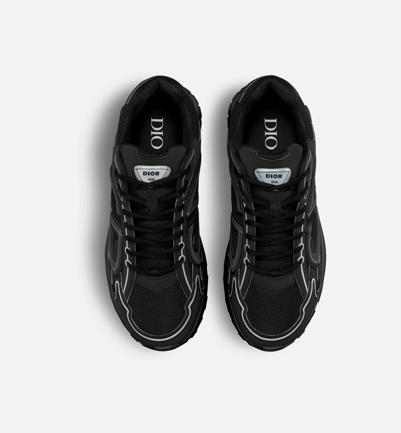 B30 Countdown Sneaker
Black Technical Mesh and Black Technical Fabric