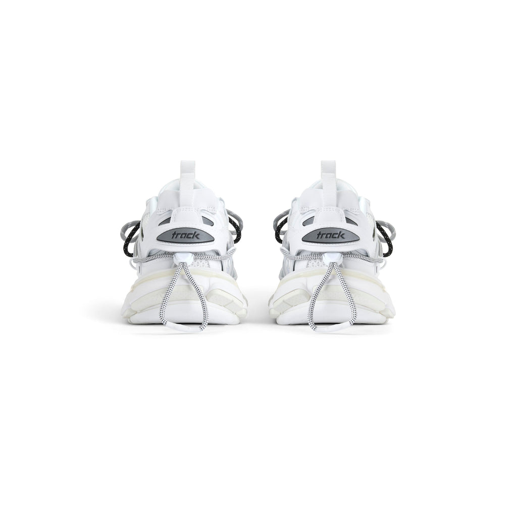Balenciaga TRACK TRAIL LACES SNEAKER IN WHITE/BLACK/GREY