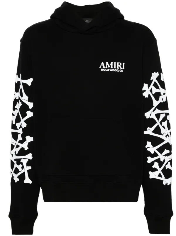 AMIRI
Bones Stacked lyocell hoodie