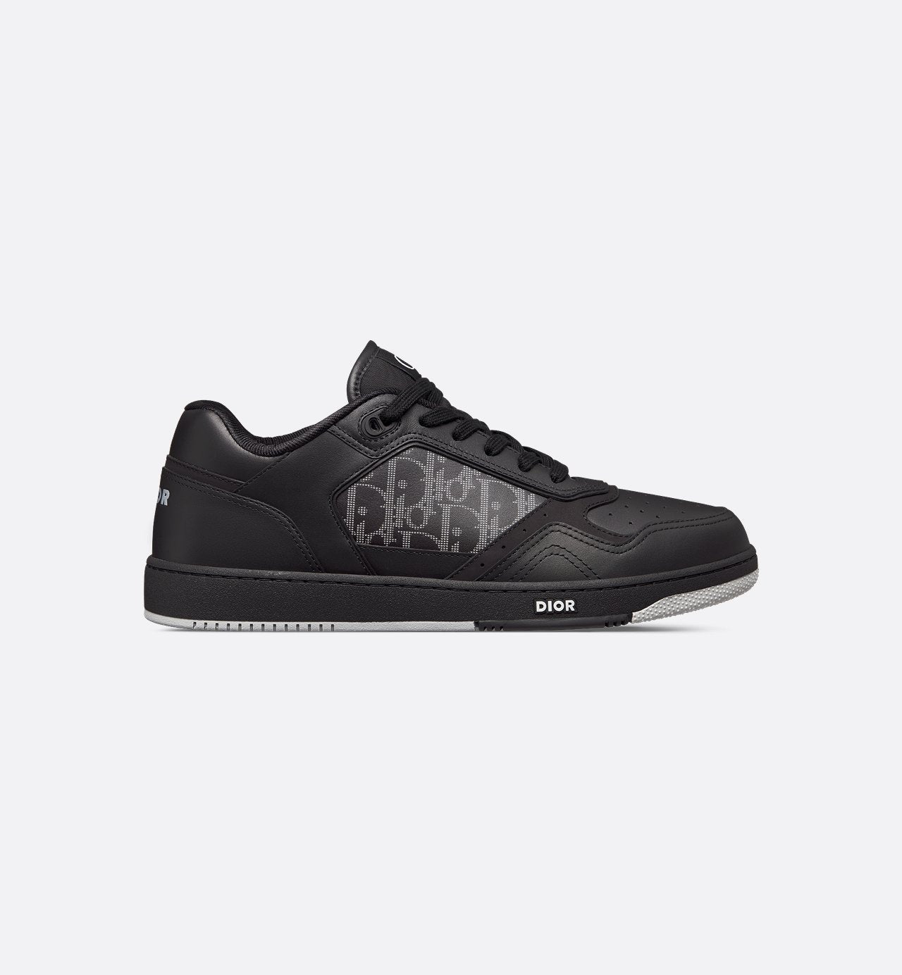 Dior B27 Uptown Low-Top Sneaker
Black Smooth Calfskin, Black Suede and Black Dior Oblique Galaxy Leather