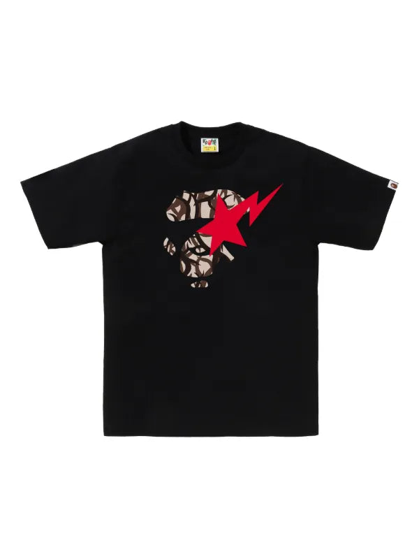 A BATHING APE®
Camo Face Star T-shirt