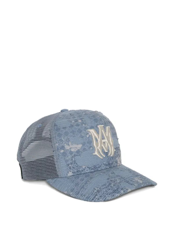 AMIRI
embroidered trucker hat