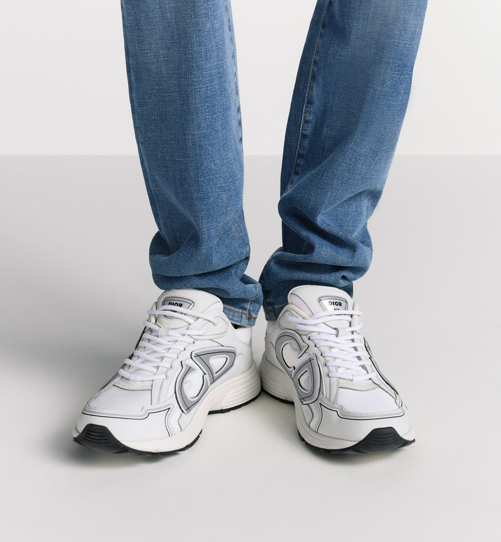 B30 Countdown Sneaker
White Technical Mesh and White Technical Fabric
