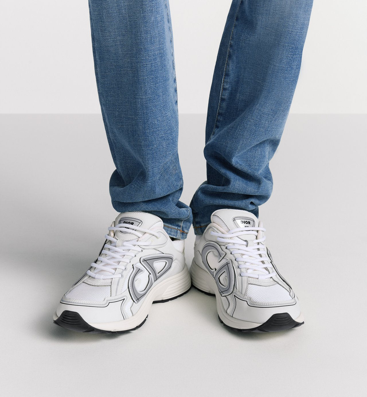 B30 Countdown Sneaker
White Technical Mesh and White Technical Fabric