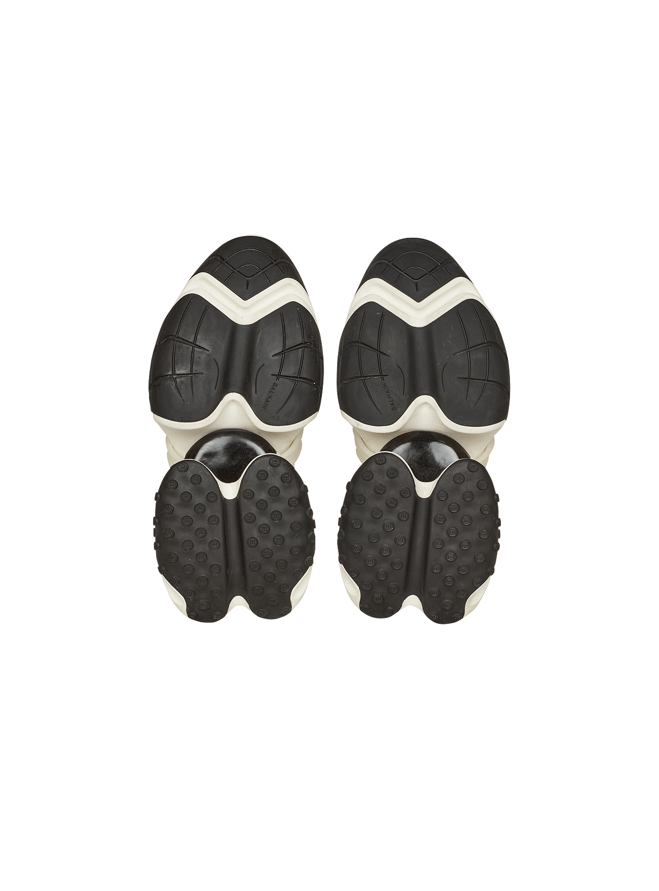 Balmain Unicorn low-top sneakers in neoprene and leather