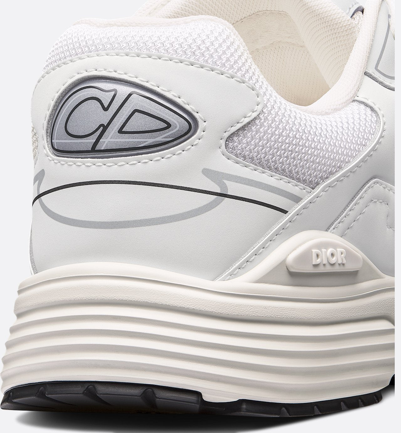 B30 Countdown Sneaker
White Technical Mesh and White Technical Fabric