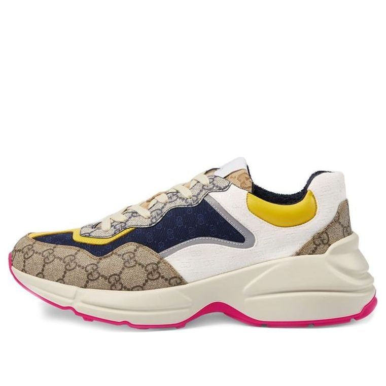 Gucci GG Rhyton Beige White Yellow