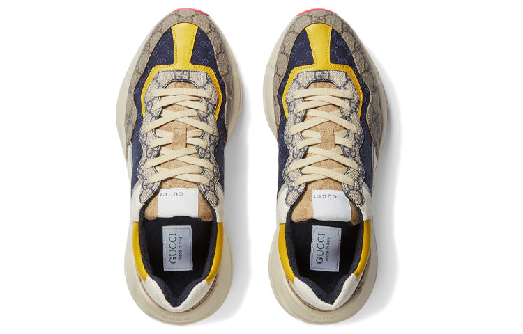 Gucci GG Rhyton Beige White Yellow
