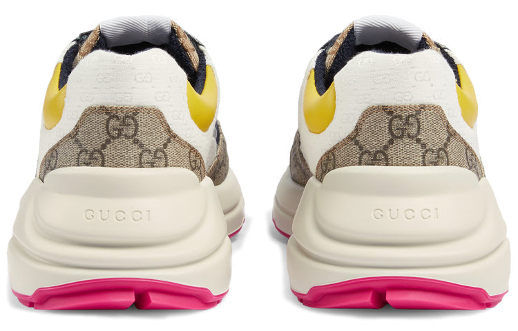 Gucci GG Rhyton Beige White Yellow