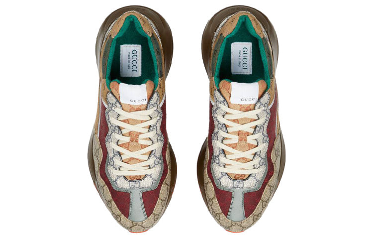 Gucci Rhyton Sneaker - 'Beige Brick Red'